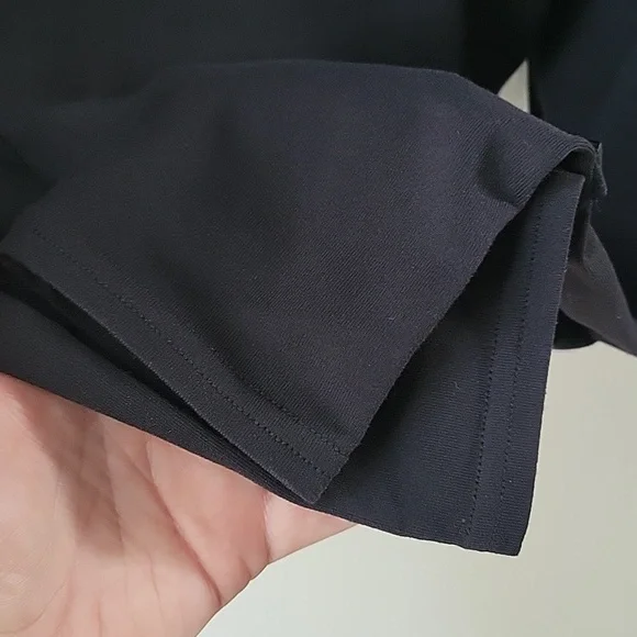 Alo Yoga Bandage Tribe Long Sleeve Top M Black - Picture 12 of 13